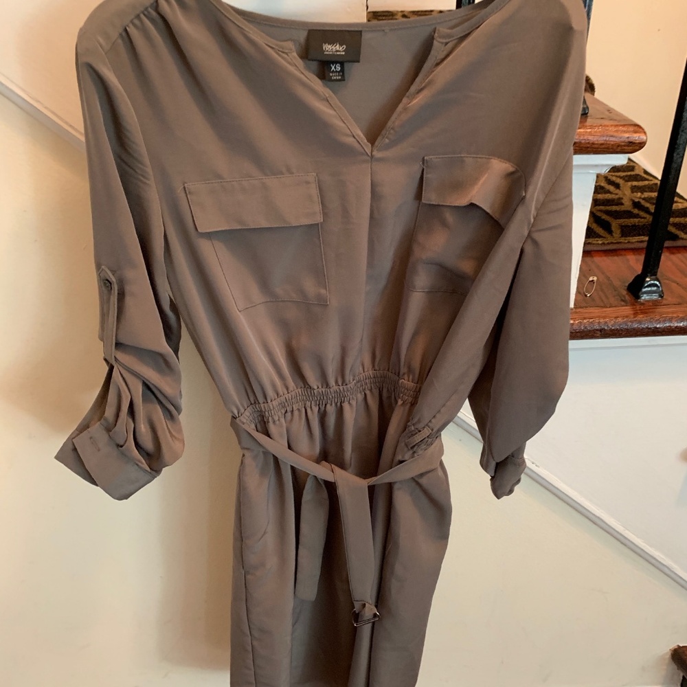 Dress with Belt